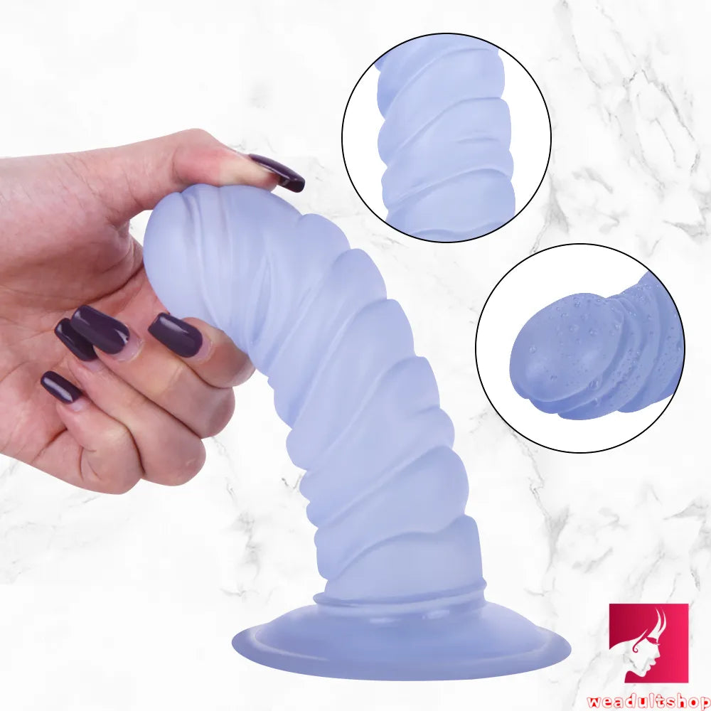 5.91in Small Cock Women Sex Riding Dildo Odd Butt Plug Sex Toy