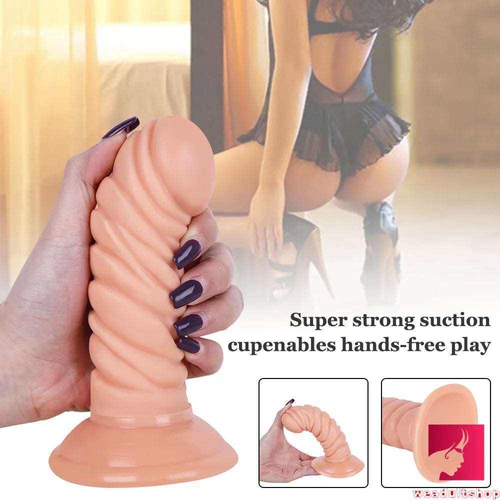 5.91in Small Cock Women Sex Riding Dildo Odd Butt Plug Sex Toy