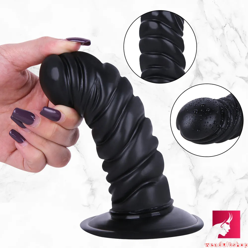 5.91in Small Cock Women Sex Riding Dildo Odd Butt Plug Sex Toy