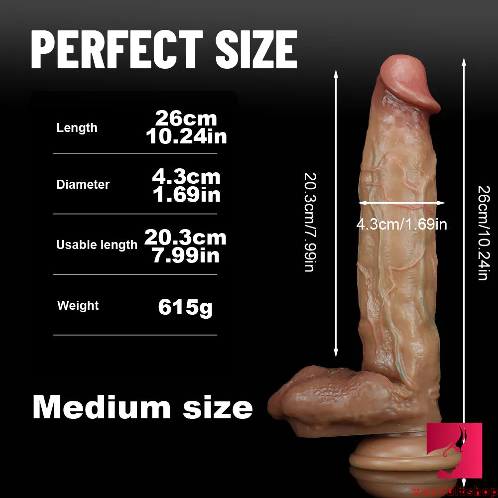 10.24in 10.63in 11.4in XML Super Long Huge Realistic Dildo