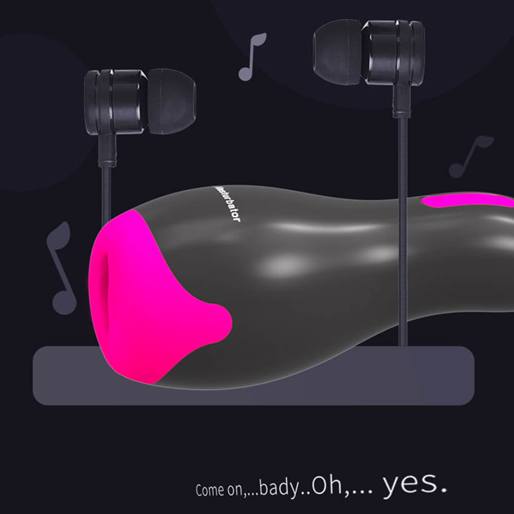 Intelligent Voice Electric 10 Vibrating Heating Masturbator weadultshop