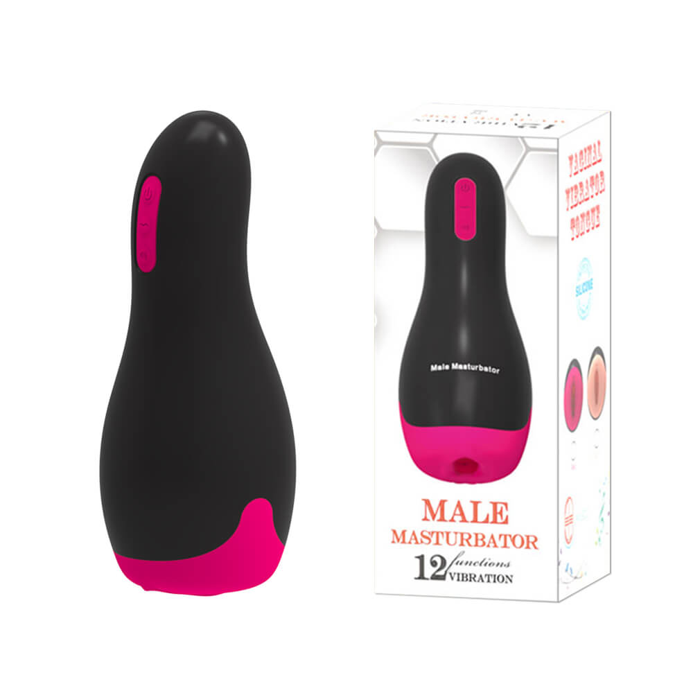 Intelligent Voice Electric 10 Vibrating Heating Masturbator weadultshop