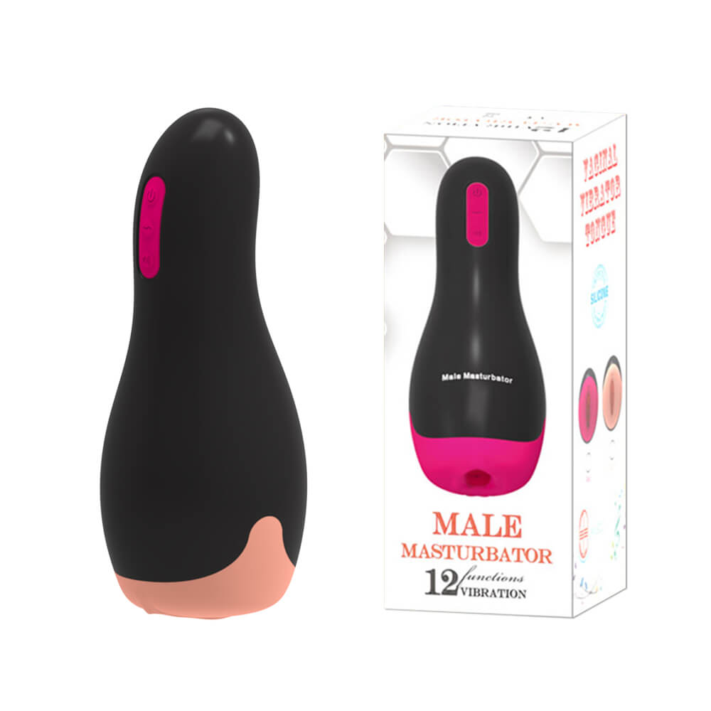 Intelligent Voice Electric 10 Vibrating Heating Masturbator weadultshop