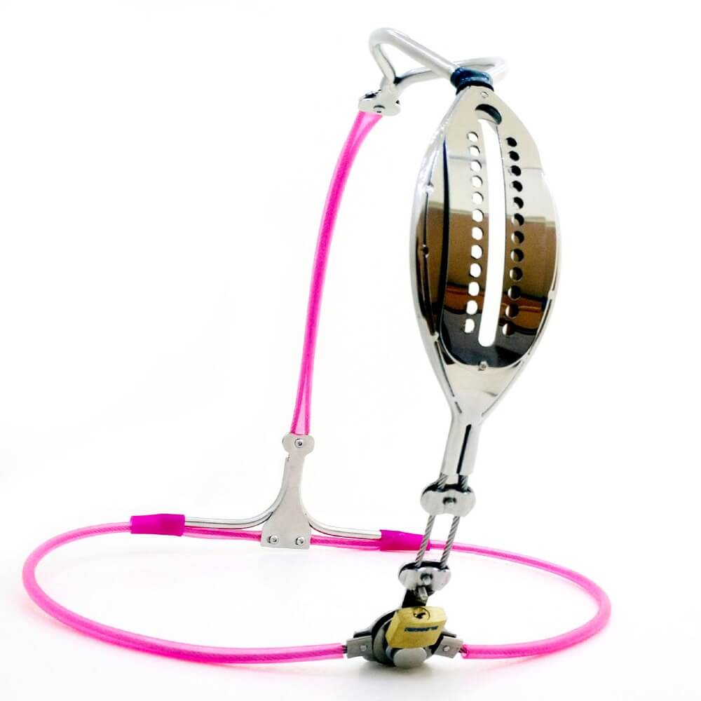 Metal Silicone Chastity Belt Underwear Cbt For Women weadultshop