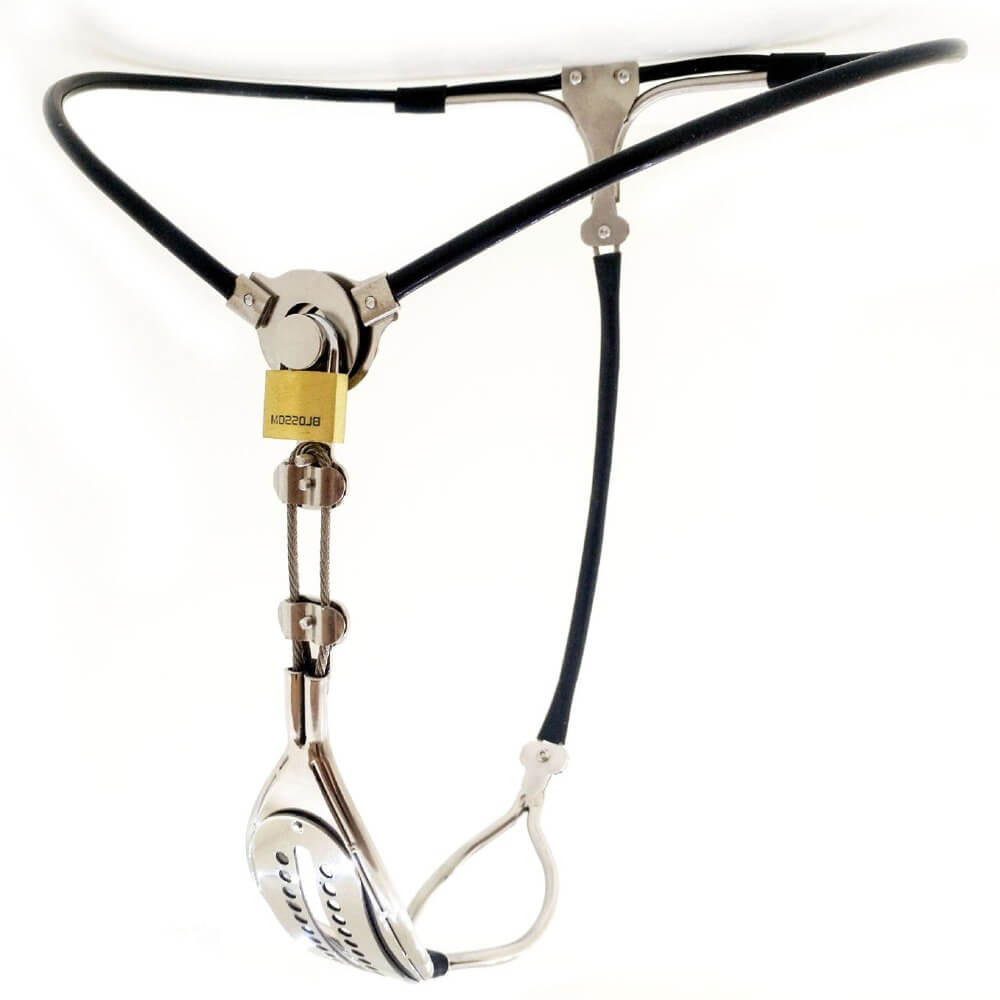 Metal Silicone Chastity Belt Underwear Cbt For Women weadultshop