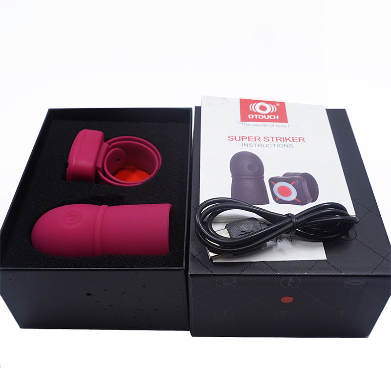 Otouch Wireless Wearable Jump Egg Vibration Lasting Cock Sleeve - Adult Toys