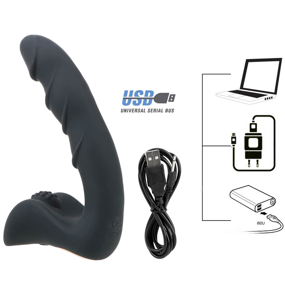 Backyard Vibration Massaging Remote Control Butt Plug For Gay Men - Adult Toys