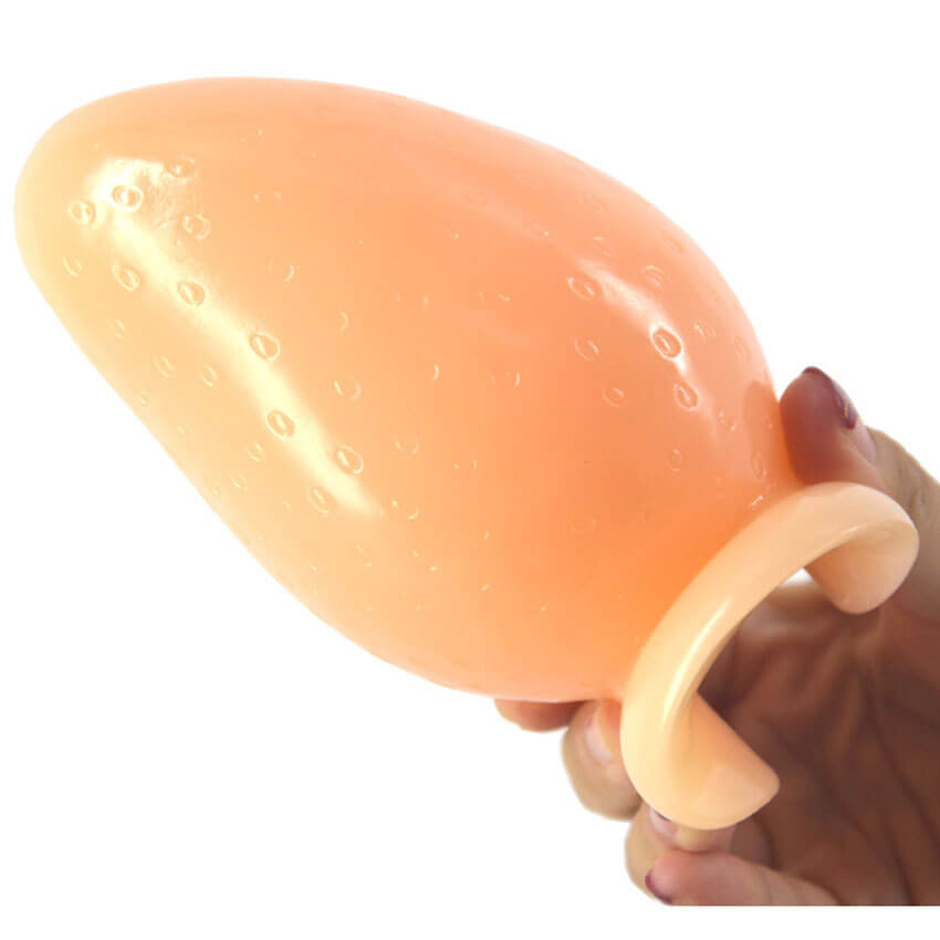 FAAK Strawberry Butt Plug For Men Female Prostate Massage weadultshop