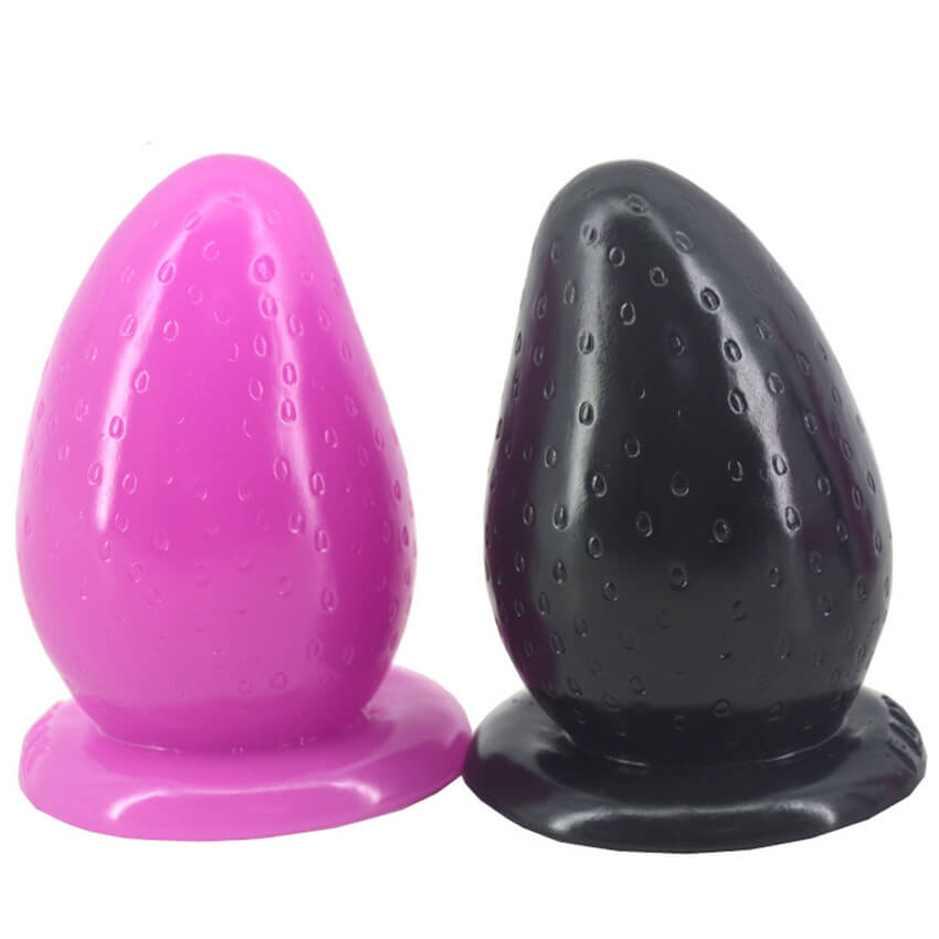 FAAK Strawberry Butt Plug For Men Female Prostate Massage weadultshop