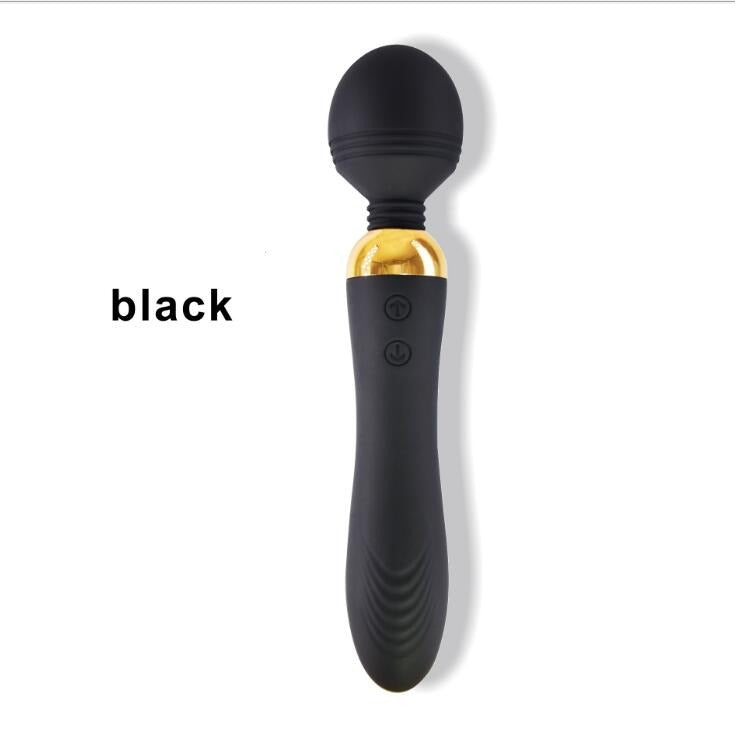 Double Head Magnetic Charging Strong Vibrator With Lighting Button Weadultshop