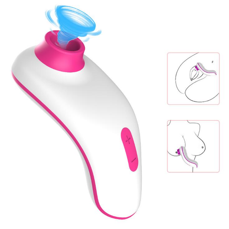 Silicone Waterproof Sucking Vibrator For Breasts Vagina Weadultshop