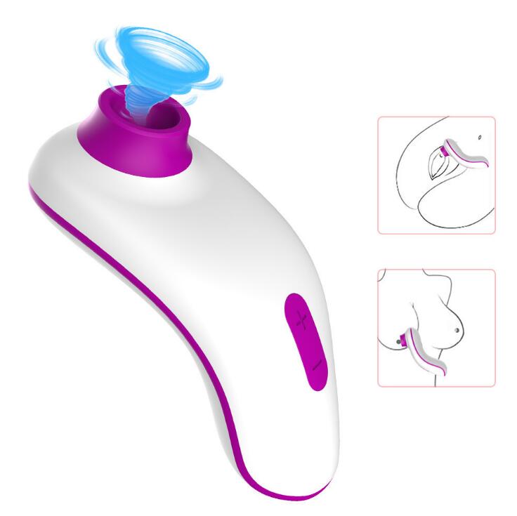Silicone Waterproof Sucking Vibrator For Breasts Vagina Weadultshop
