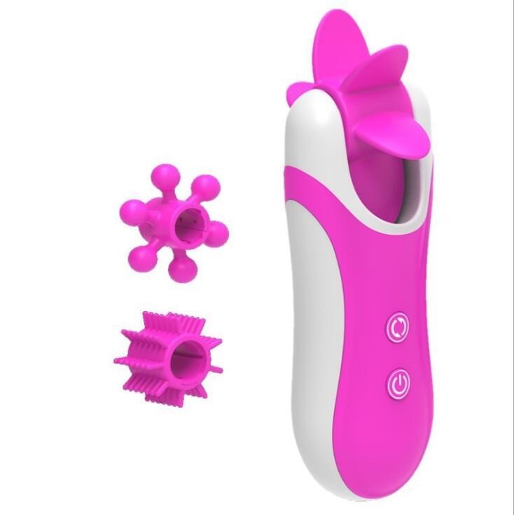 Lesparty Tongue Licking Vagina Rotation Vibrator Weadultshop