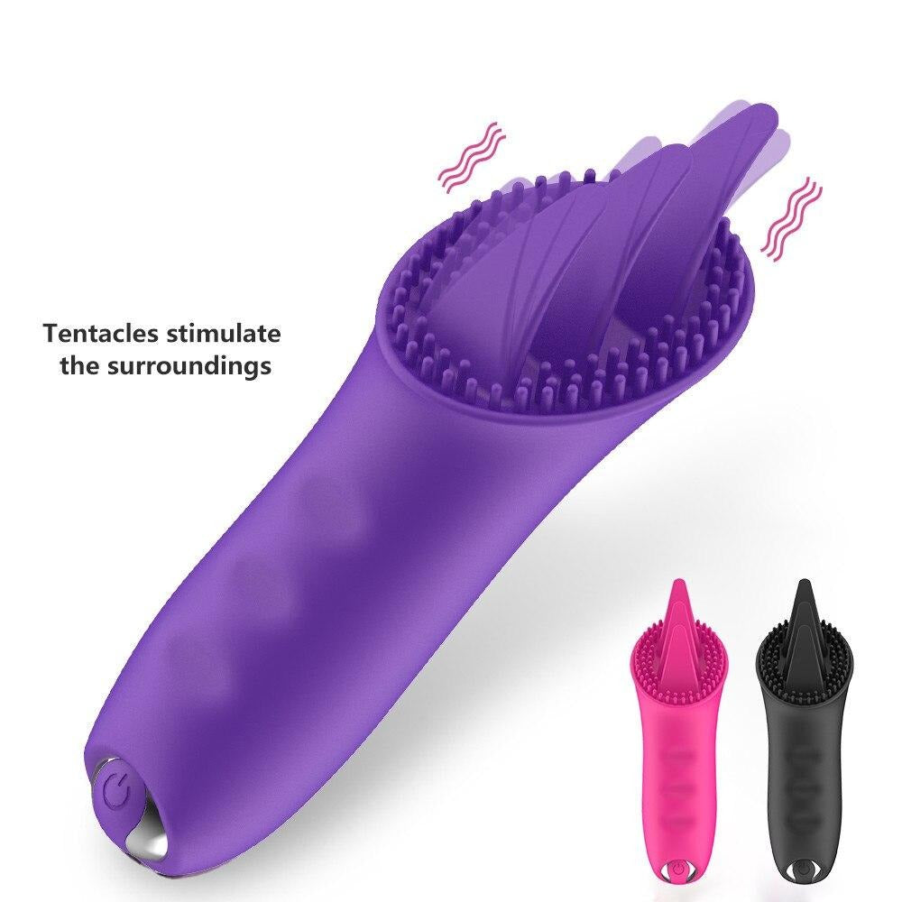 Dynamic Tongue Licking Masturbation Vagina Stimulation Vibrator Weadultshop