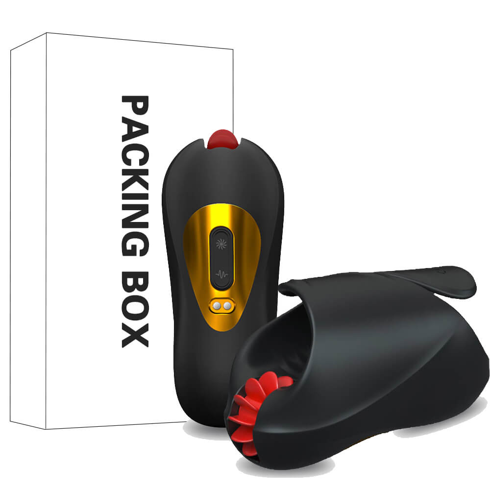 HOTBOY Tongue Licking Vibrating Time Delay Trainer weadultshop