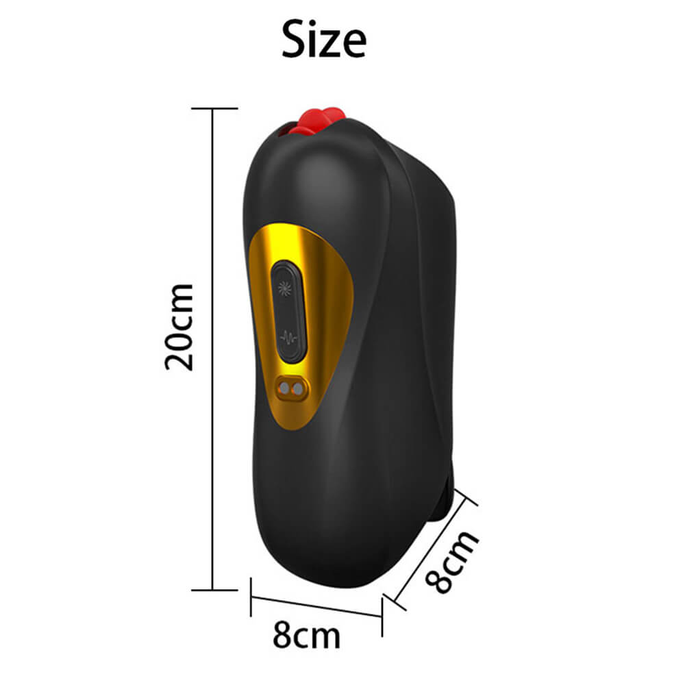 HOTBOY Tongue Licking Vibrating Time Delay Trainer weadultshop