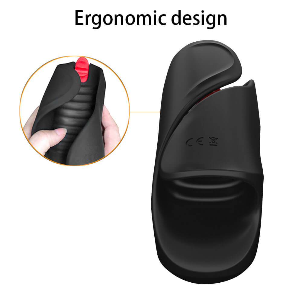 HOTBOY Tongue Licking Vibrating Time Delay Trainer weadultshop