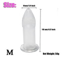 Soft Silicone 5 Size Hollow Butt Plug Anal Sex Toy