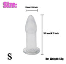 Soft Silicone 5 Size Hollow Butt Plug Anal Sex Toy