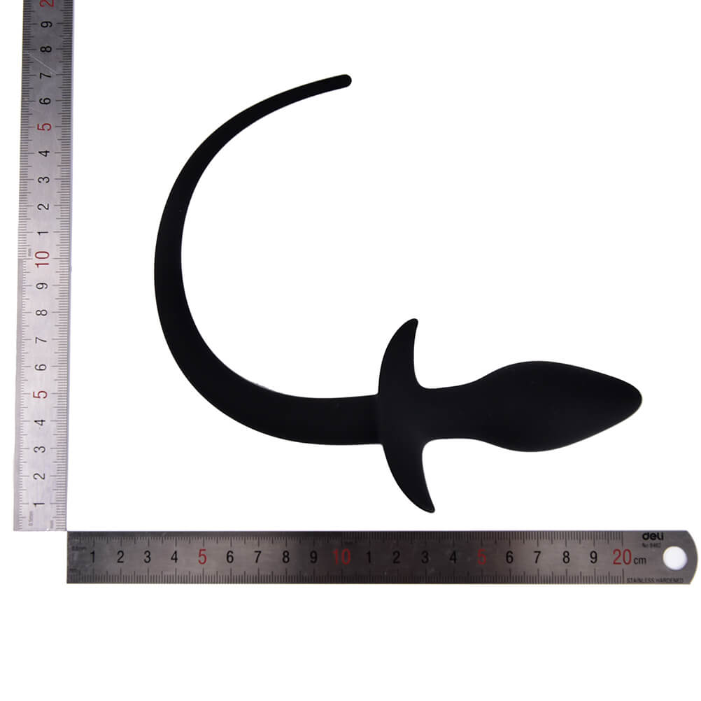 Silicone Dog Slave Tail Butt Plug For Anus Massage weadultshop