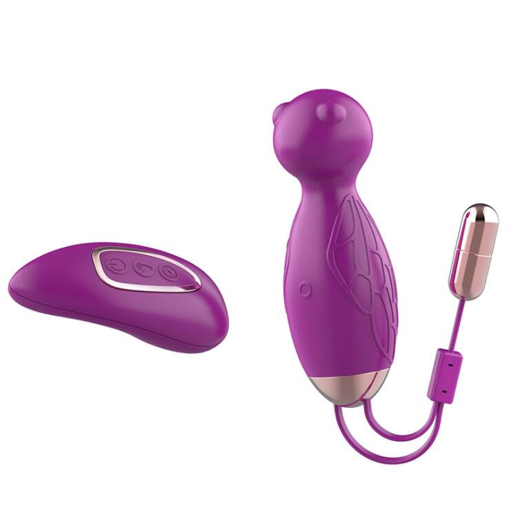 Wireless Bee Pressure Sensor Masturbation Firming Training Vibrator Weadultshop
