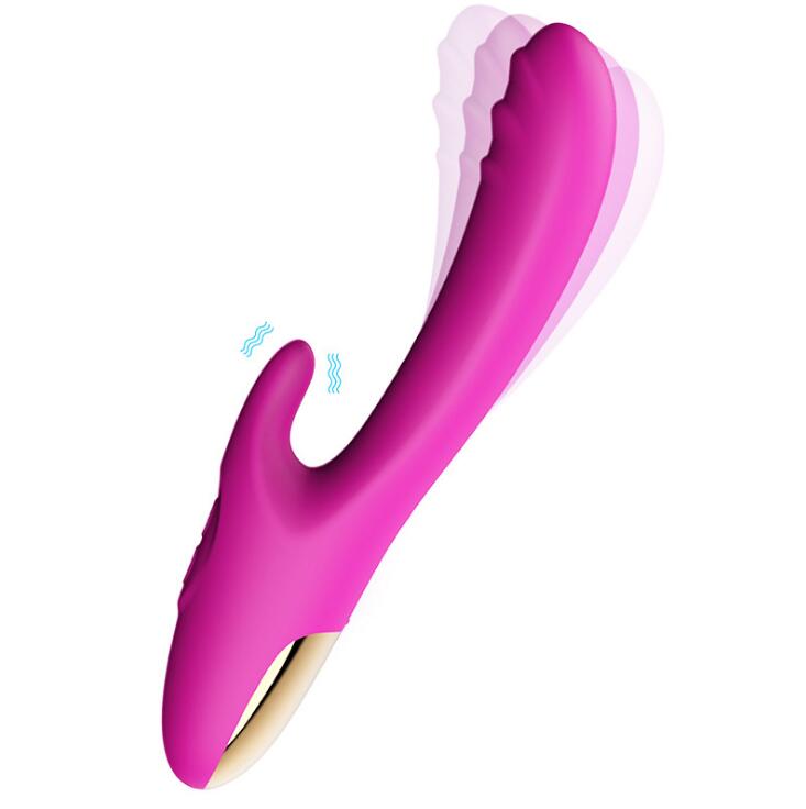 Silicone G Spot Massaging USB Charging Vibrator Weadultshop