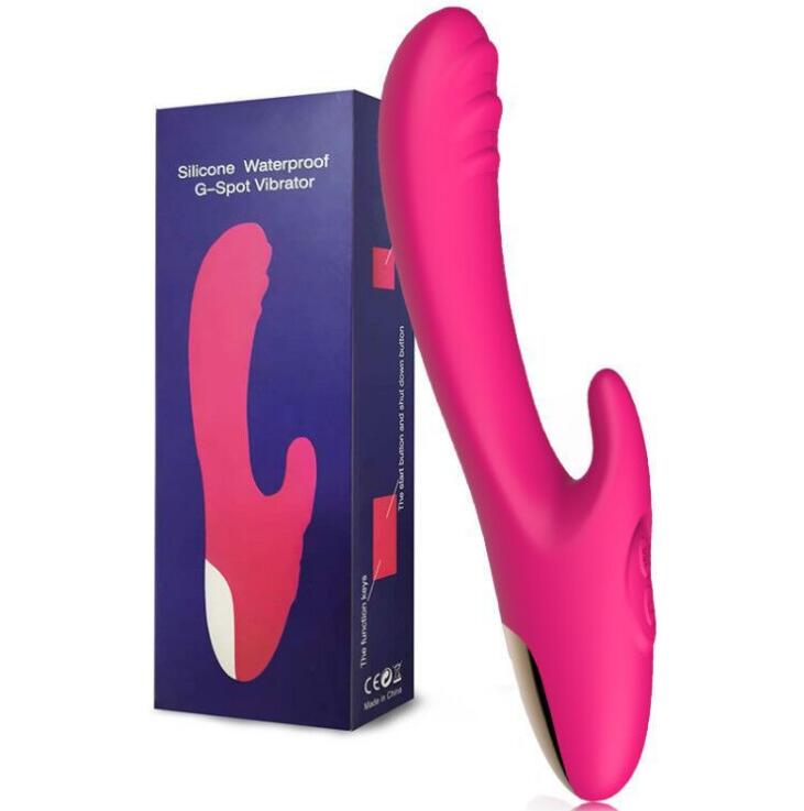Silicone G Spot Massaging USB Charging Vibrator Weadultshop