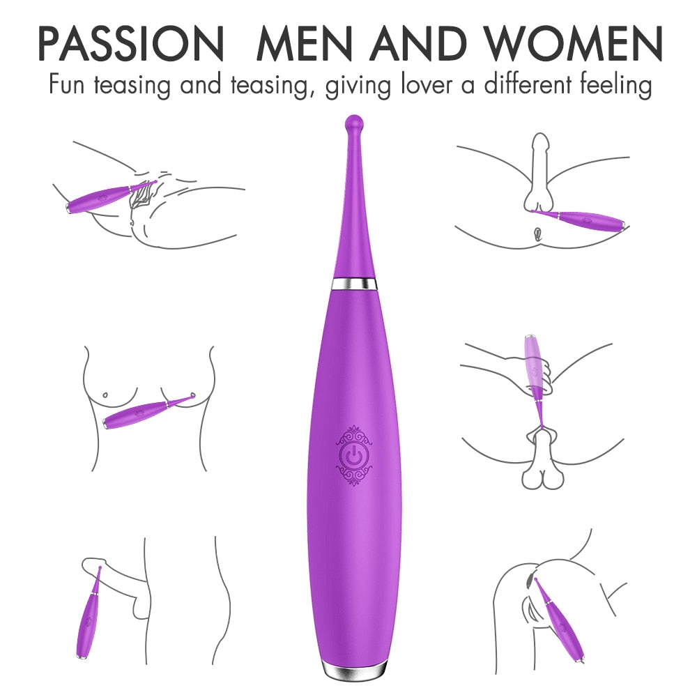 Breasts Clitoris Stimulation 9 Modes Removable Vibrator Weadultshop