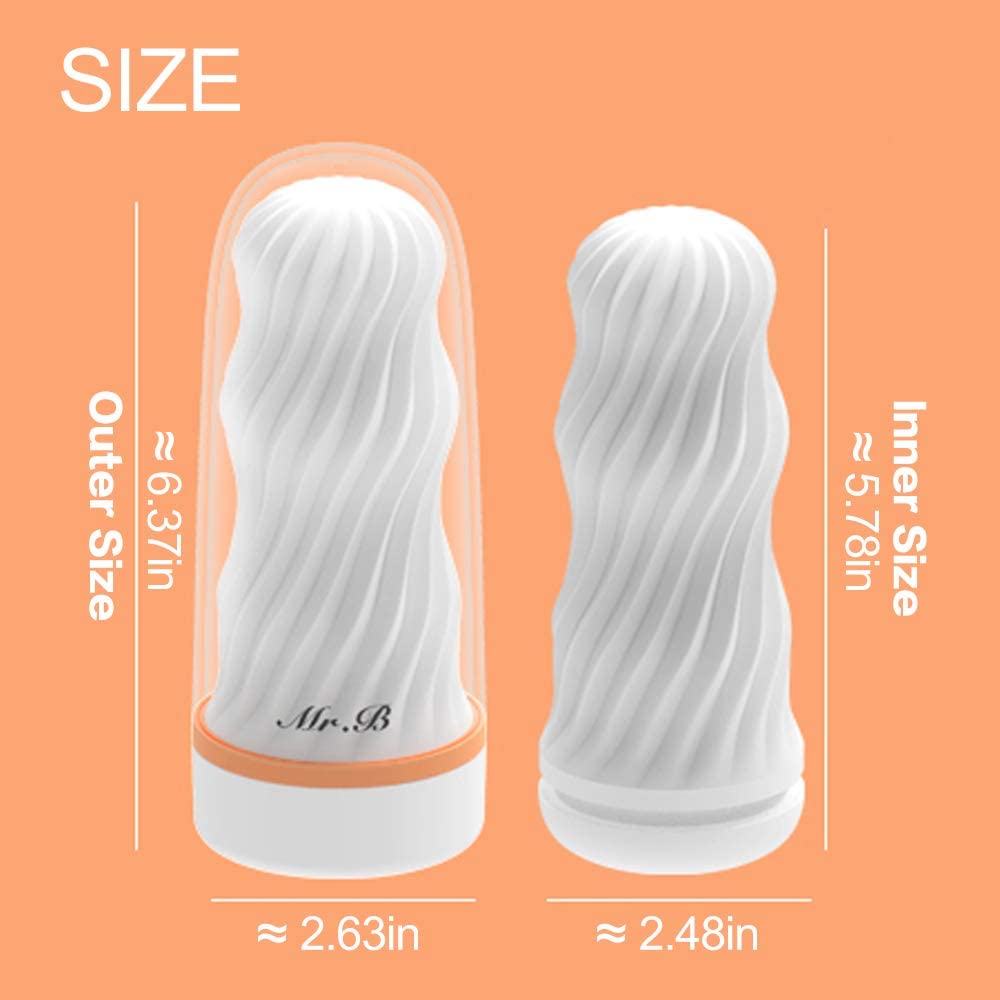 Mr.B B5 Vacuum Sucking Masturbator 3D Realistic Vagina Best Sex Toys