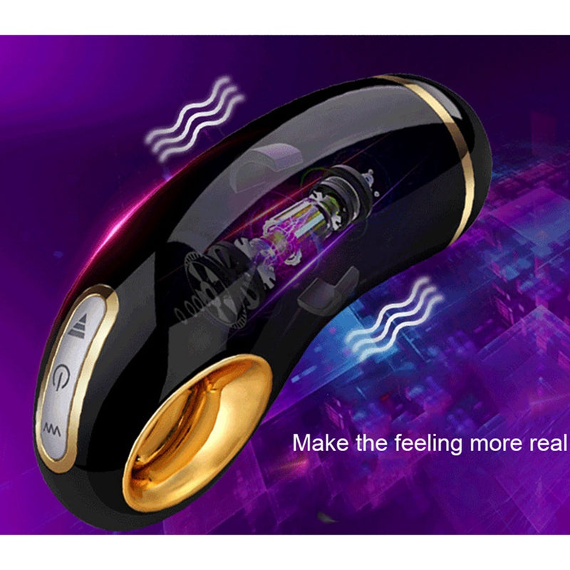 UNIMAT Automatic Thrusting Silicone Pussy Deluxe Toy With Buckle - Adult Toys