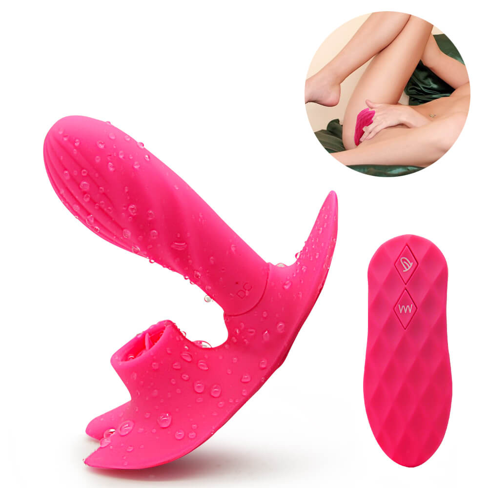 Wearable Vibrating Dildo For Women Clitoris Stimulator Remote Control Vibrator - Adult Toys