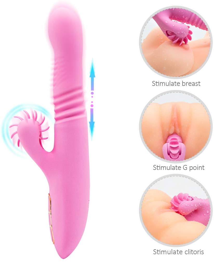 Wearable Vibrating Wand For Women G-spot Clitoris Stimulator - Adult Toys