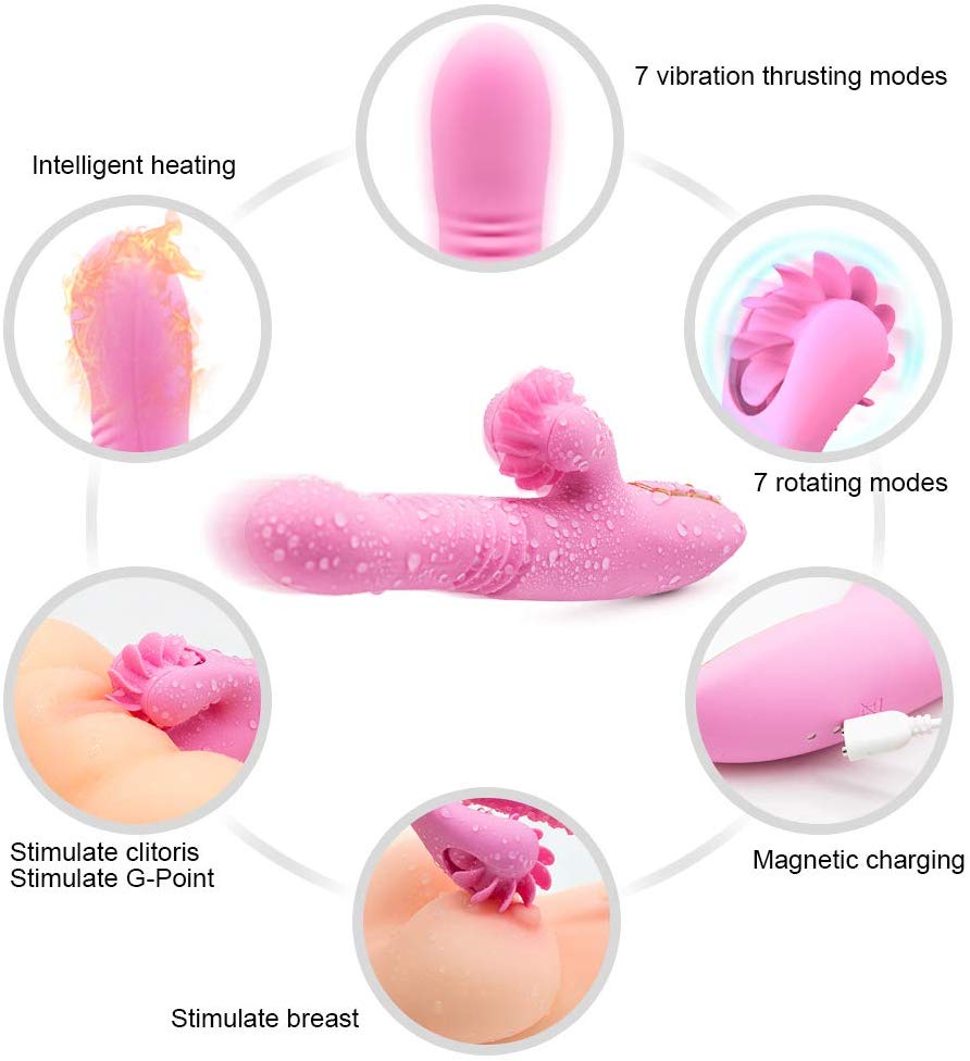 Wearable Vibrating Wand For Women G-spot Clitoris Stimulator - Adult Toys