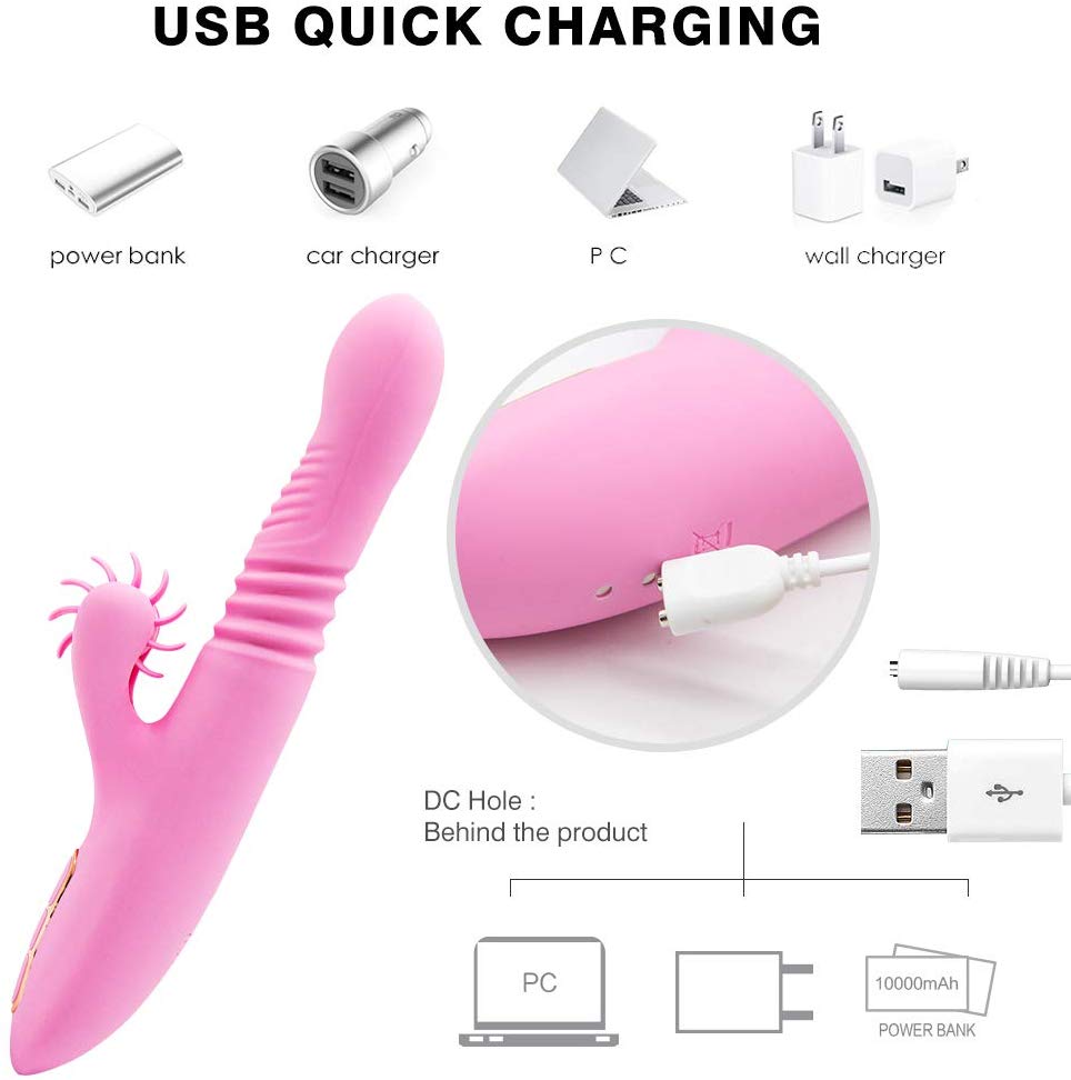 Wearable Vibrating Wand For Women G-spot Clitoris Stimulator - Adult Toys