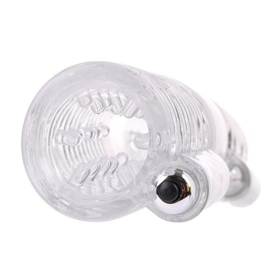 Sex Toys Gay Double Stroker Penis Vibration Trainer - Adult Toys