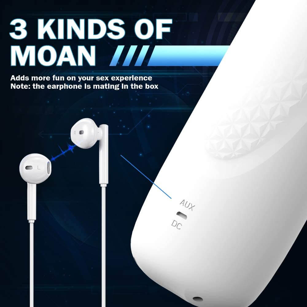 3D Realistic Vagina 8 Rotating Thrusting Automatic Stroker Weadultshop