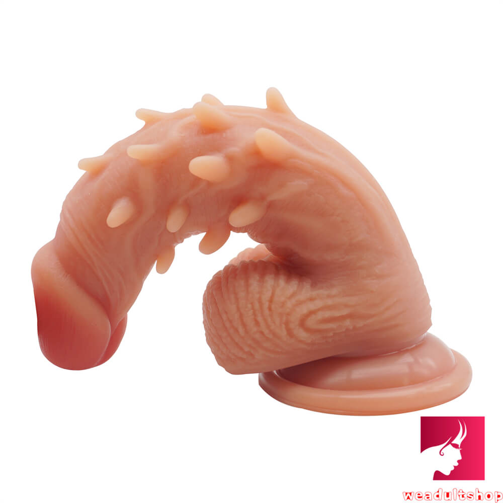 7.87" Silicone Spiked Dildo For Women weadultshop