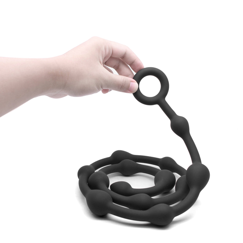 Pull Beads G-spot Back Court Stimualtion Long Anal Plug For Women Gay - Adult Toys