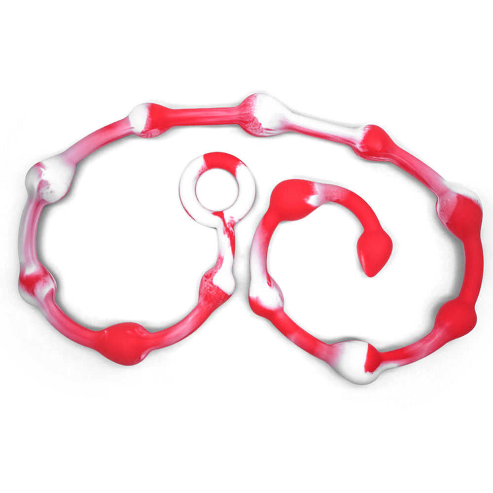 Pull Beads G-spot Back Court Stimualtion Long Anal Plug For Women Gay - Adult Toys