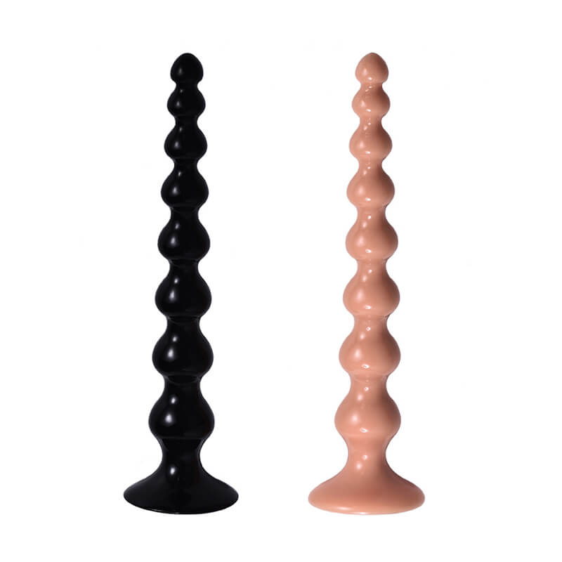 Super Long Soft Big Anal Beads With Suction Cup For Prostate Massaging weadultshop
