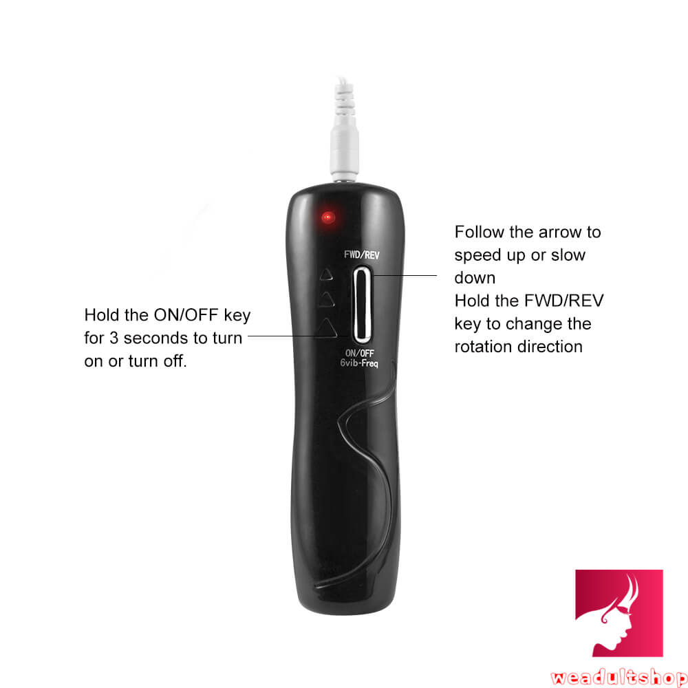 7.68in Rotation Swing Vibrating Dildo For Couples Masturbation