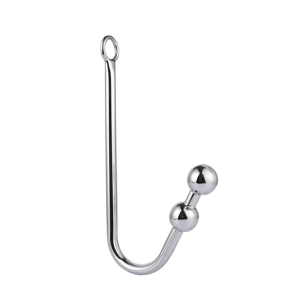 Stainless Steel Anal Hooks With Beads weadultshop