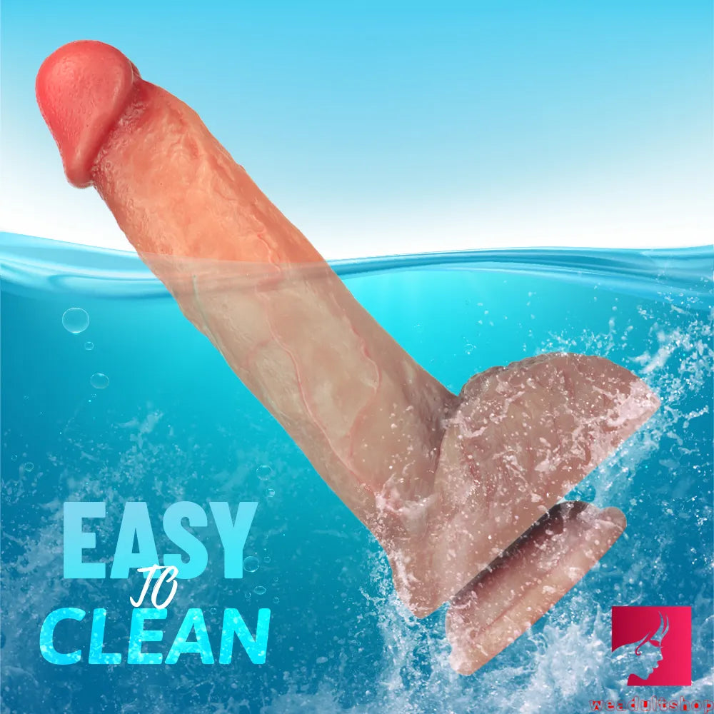 8.4in Asian Women Couples Female Using Dildo Adult Love Sex Toy