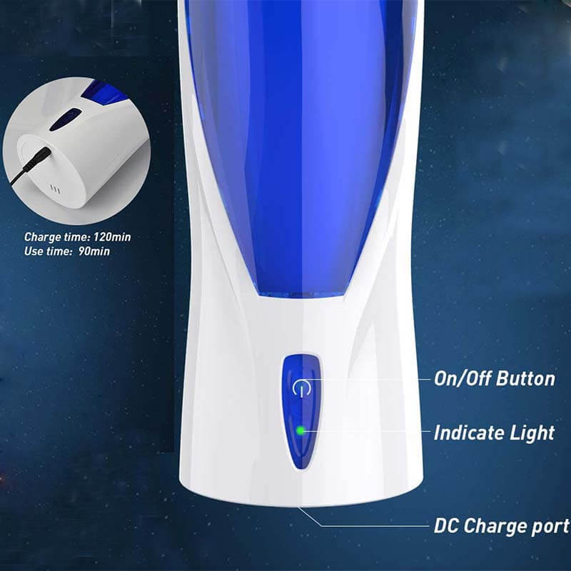 Male Masturbator Automatic Thrusting Space Sex Toy - Adult Toys