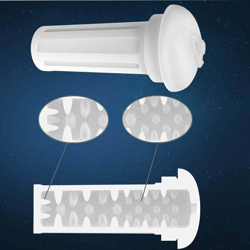 Male Masturbator Automatic Thrusting Space Sex Toy - Adult Toys