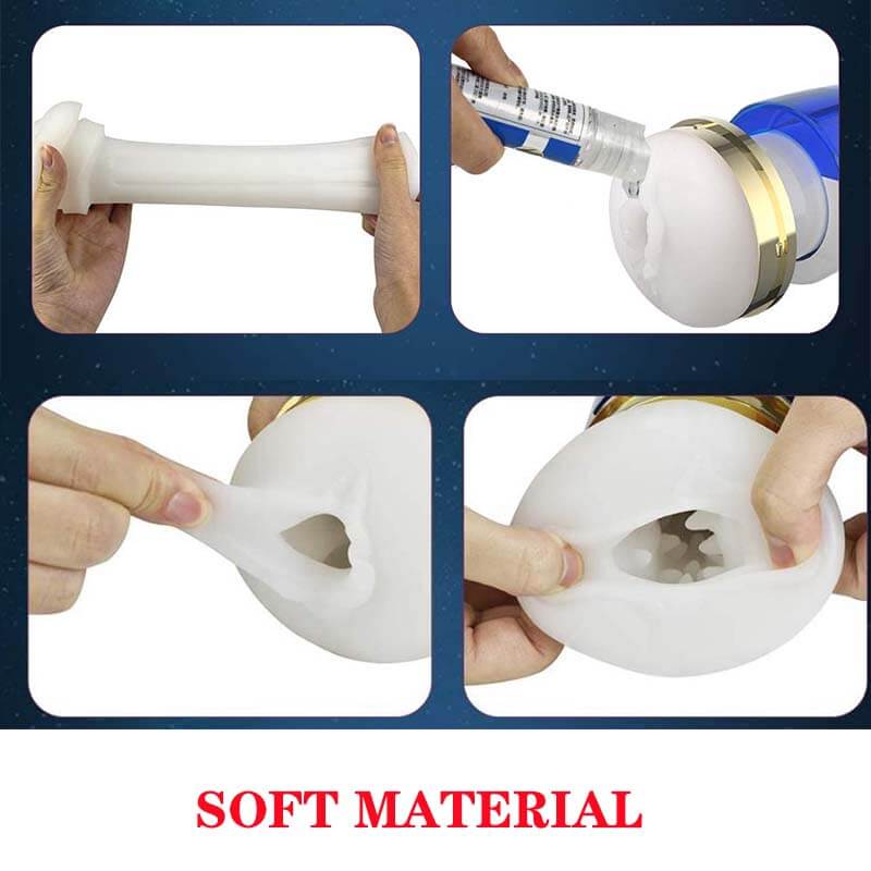 Male Masturbator Automatic Thrusting Space Sex Toy - Adult Toys