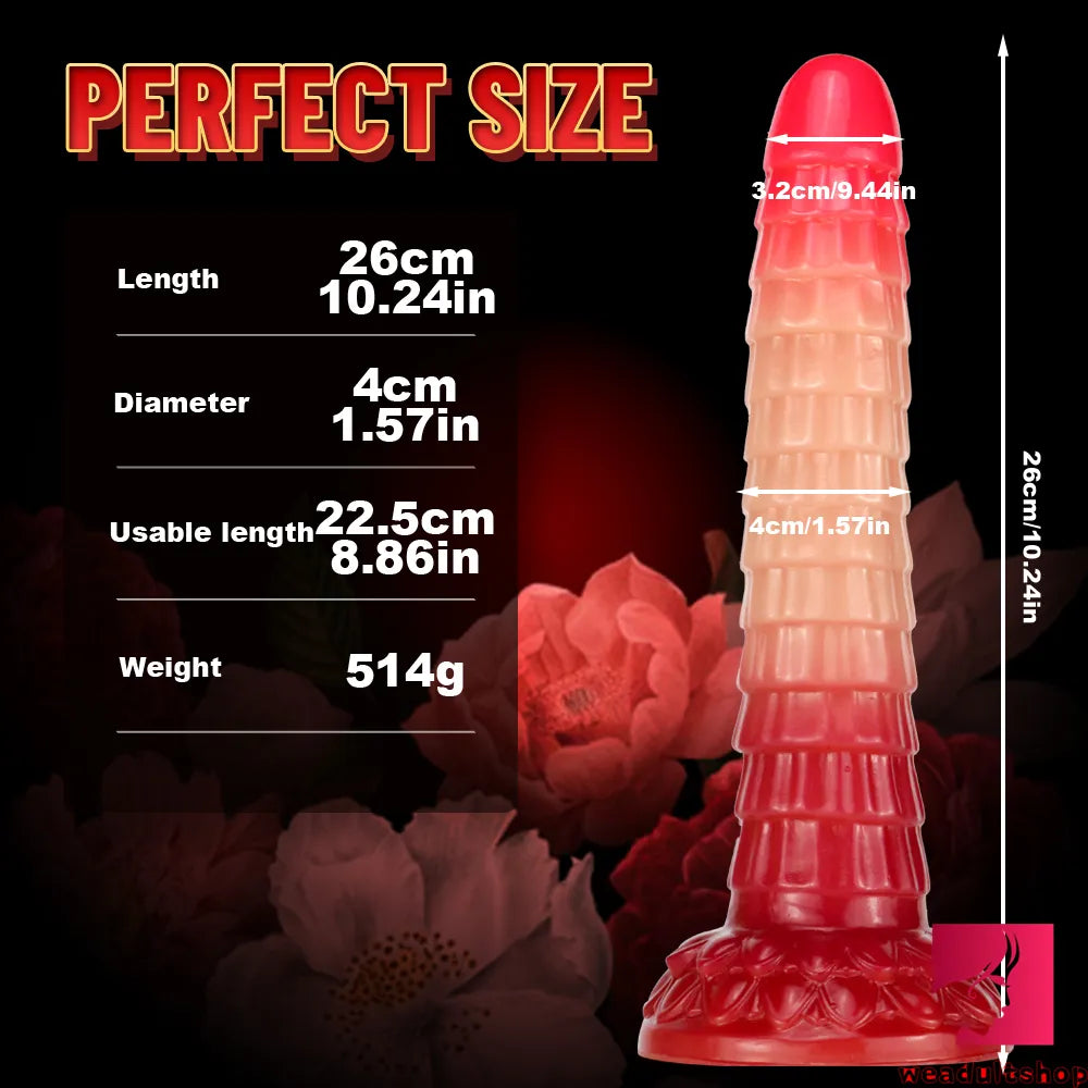 10.24in Fantasy Female Masturbator Dildo For Vaginal Stimulation