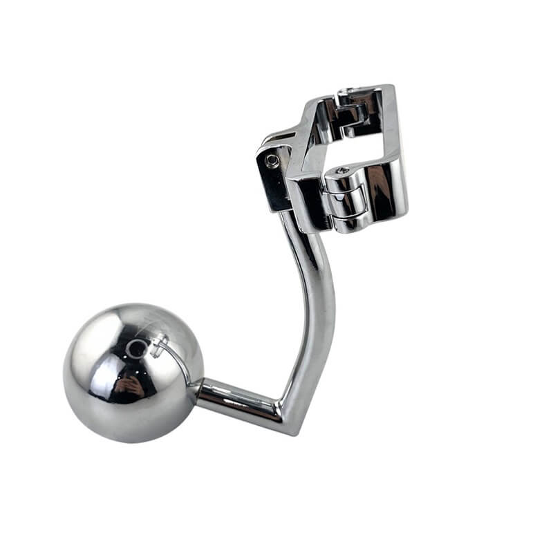 Metal Ball Stretcher With Anal Beads Anal Hook Men Sex Toy