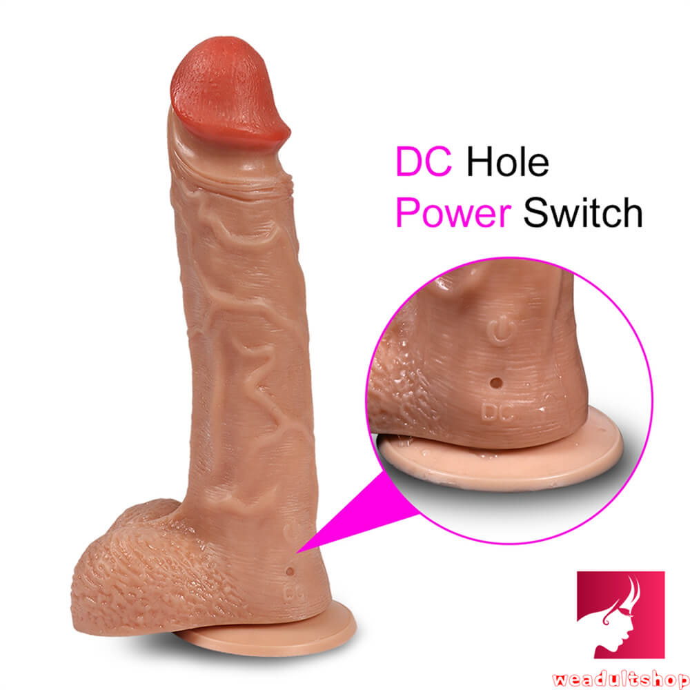 8in Waterproof 20 Vibrating Modes USB Charging Dildo
