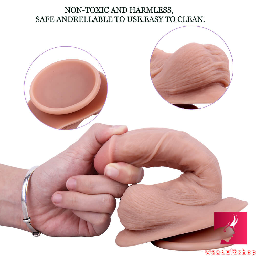 8.26in Airplane Strap-on Dildo Silicone Sex Toy